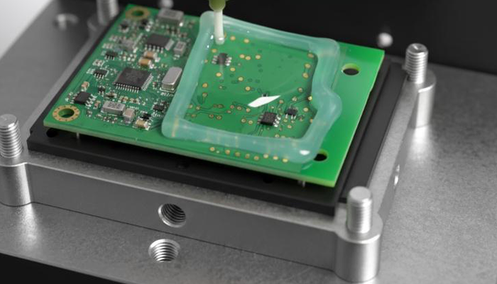 【電路板圍壩灌封膠】研泰為電路板提供整體密封的全方位保護